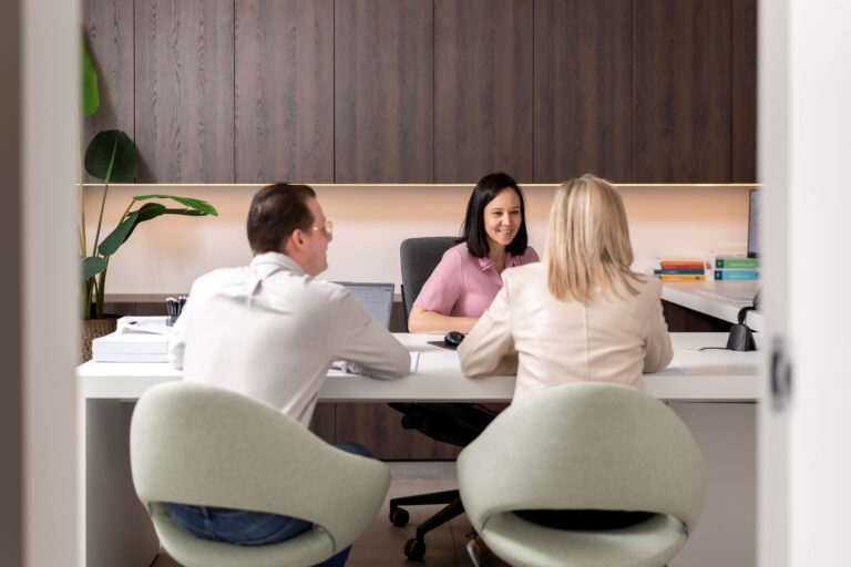 boekhouder in gesprek